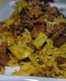 Cabbage rice (kalam polow Shirazi)