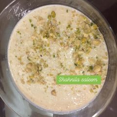 A picture of Zafrani kheer.