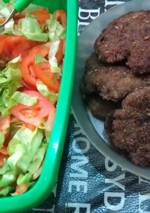Una foto de Hamburguesas caseras
