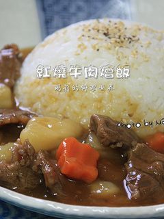 瑪莉廚房:超簡易家常《紅燒牛肉燴飯》 的食譜成品照片