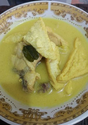 Foto resep Opor ayam dan tahu