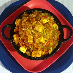 Vegetables zalfrezi A picture of Vegetables zalfrezi.