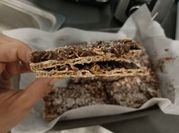 Una foto de mantequilla de mani salado