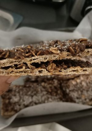 Una foto de Torta galletas saladas y chocolate