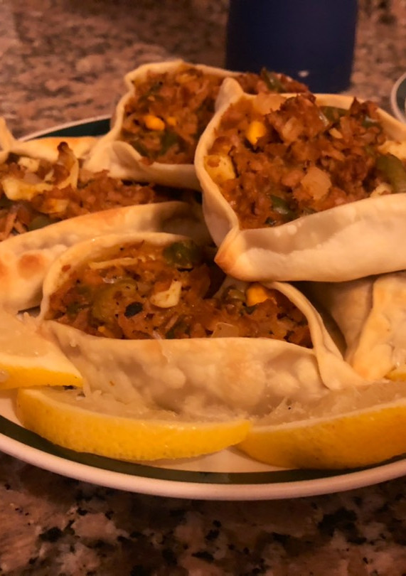 Una foto de Empanadas árabes vegetarianas 🙌🏻