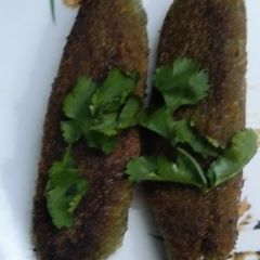 A picture of Hara Bhara Seekh Kebab.