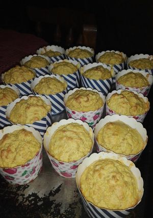Una foto de Muffins de avena y mandarina sin azúcar