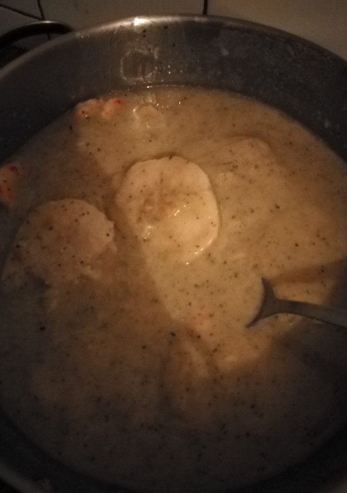 Una foto de Merluza en salsa verde