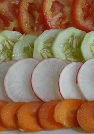 A picture of Simple salad.