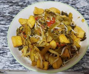 Masakan Unik 139. Tumis Sayur Asin Tahu toge Ala Warteg Masakan Unik 139. Tumis Sayur Asin Tahu toge Ala Warteg