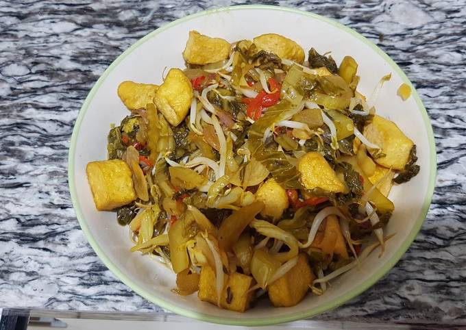 139. Tumis Sayur Asin Tahu toge