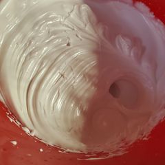 A picture of My Homemade Whipped Cream.