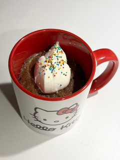 عکسی از دستور ماگ کیک در مایکرویو☕️🧁mug cake