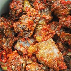 Peppered chicken A picture of Peppered chicken.