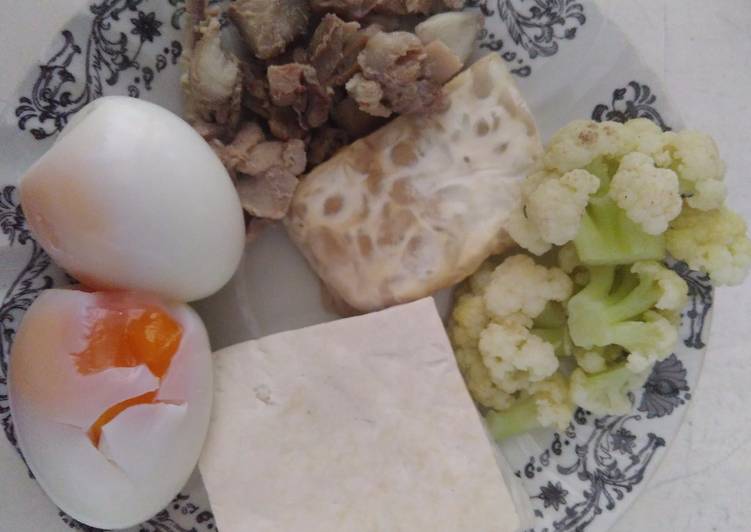 Diet dengan telur rebus (hindari minyak)