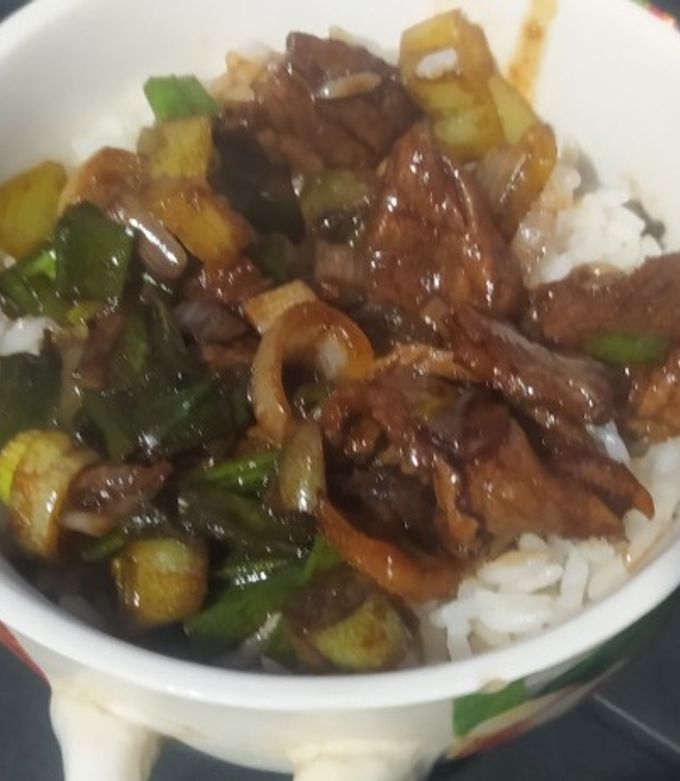 Una foto de Chapsui de carne fácil y rápido