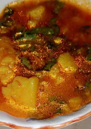 A picture of Aloo tamatar ki sabji.