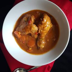 Tasty chicken stew A picture of Tasty chicken stew.