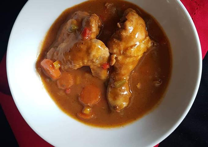 Tasty chicken stew