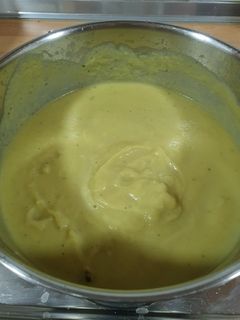 Una foto de Crema de calabacín