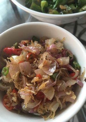 Foto resep Tumis teri bawang merah