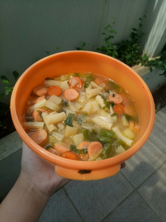 Foto resep Sop Macaroni Sosis