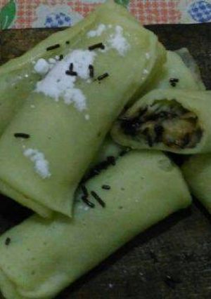 Foto resep Dadar gulung pisang coklat