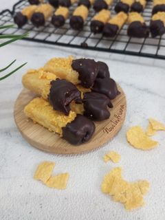 Foto resep Choco Corn Flakes Kaastengel