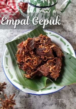 Foto resep Empal Gepuk Daging Sapi