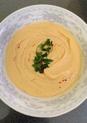 Una foto de Hummus de Garbanzos 👍🏼