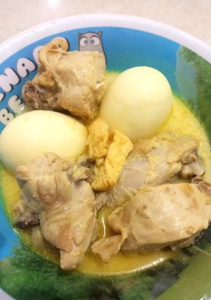 Foto resep Opor ayam telur