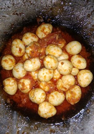 Foto resep Telur Puyuh Balado
