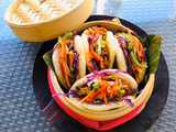 vegan steamed buns