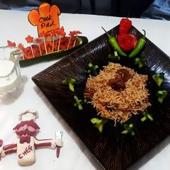 A picture of Beef Pulao.