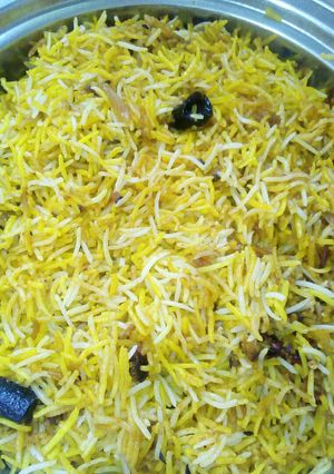 صورة لوصفة برياني دجاج 😋