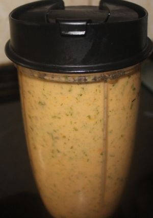 Una foto de Salad shake de restos del frigorífico
