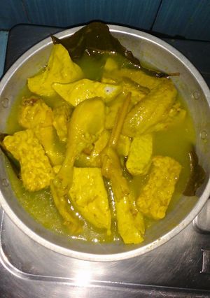 Foto resep Ayam tahu tempe ungkep