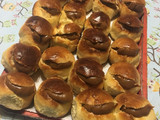 Miguelitos o pan de leche relleno
