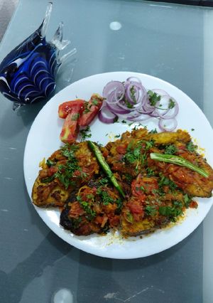 A picture of Lahori Fish masala.