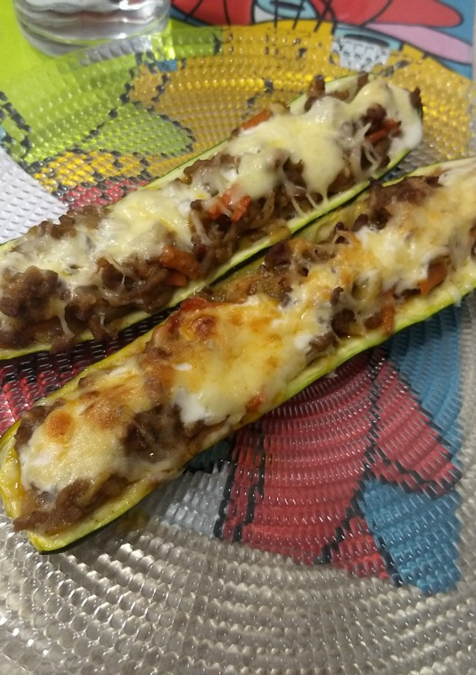 Una foto de Calabacines rellenos