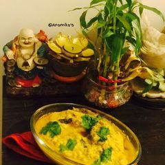 Doi Shorshe Katla Carp in the Yoghurt and Mustard Pastes Gravy A picture of Doi Shorshe Katla Carp in the Yoghurt and Mustard Pastes Gravy.
