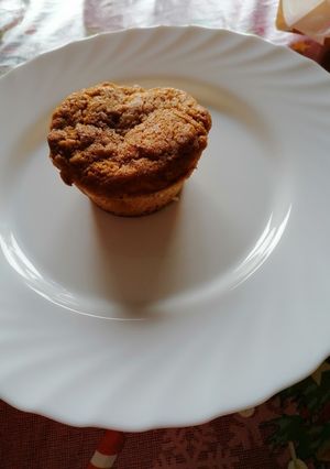 Pudinggal töltött muffin recept fotója