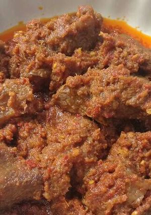 Foto resep Daging bumbu pedas