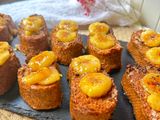 Torrija integral en Airfryer con plátano caramelizado