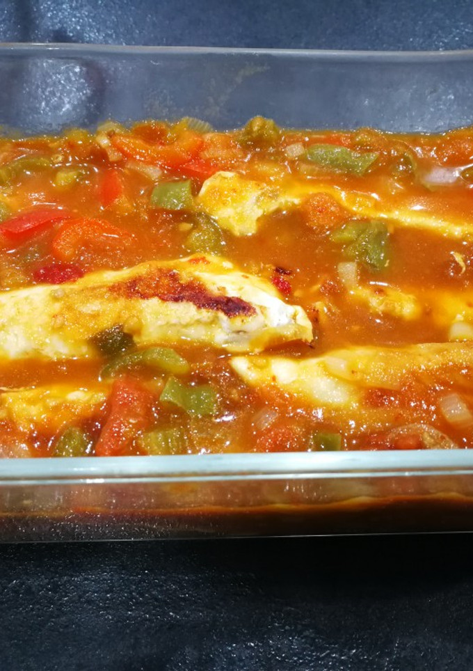 Una foto de Guisado de filetes de pavo 🦃