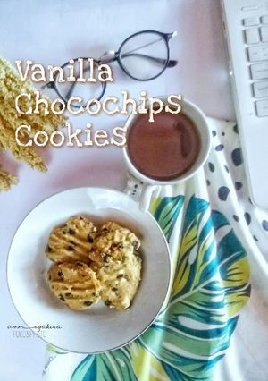 Foto resep Vanilla Chocochips Cookies, simple renyah