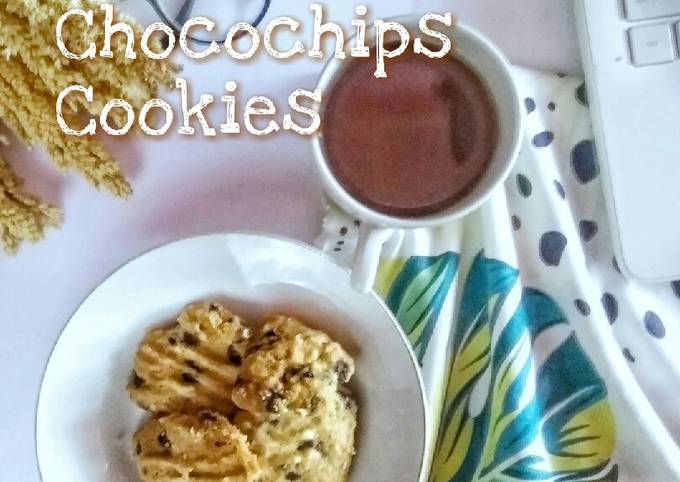Resep Vanilla Chocochips Cookies, simple renyah