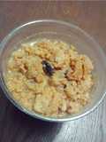 Dulce de leche cortada