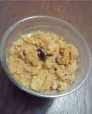 Dulce de leche cortada