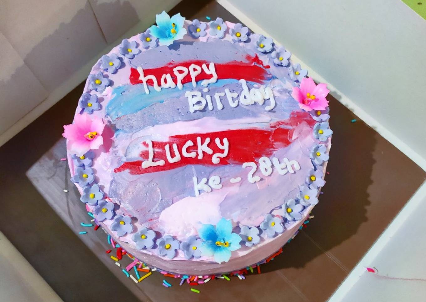 Korean birthday's cake / kue ulang tahun korea
